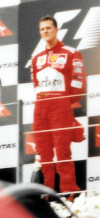 Race winner Schumacher