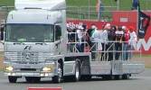 Drivers parade